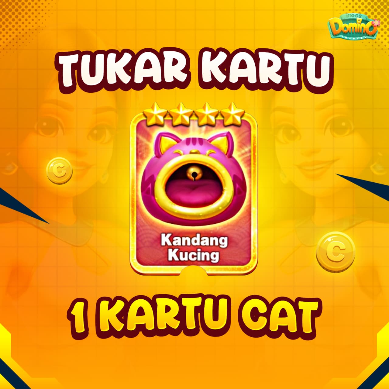 500M Tukar Kartu Kucing