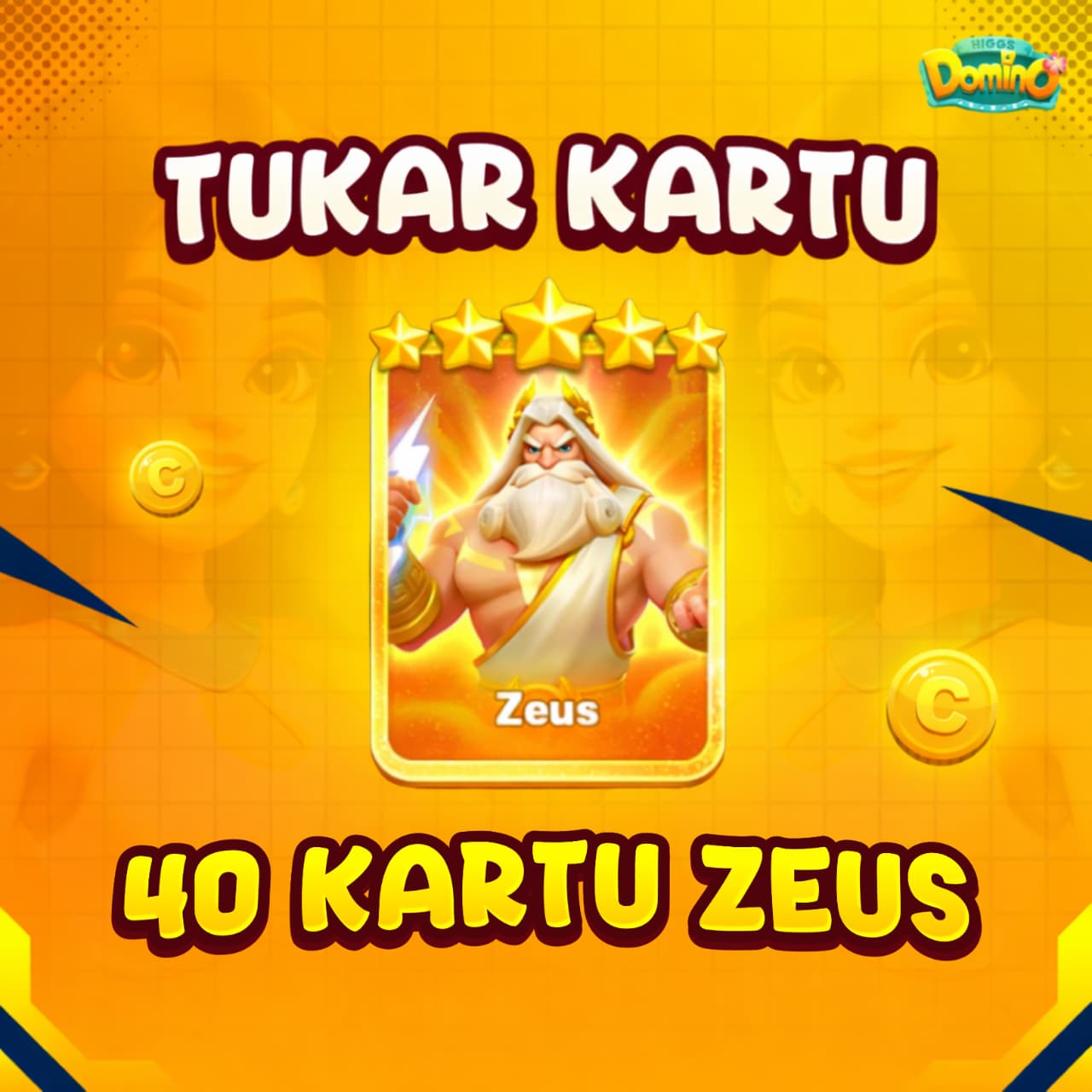 40B Tukar Kartu Zeus