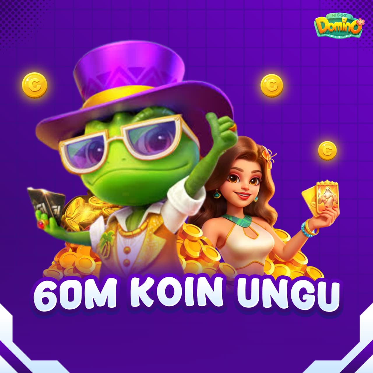 60M Koin Ungu