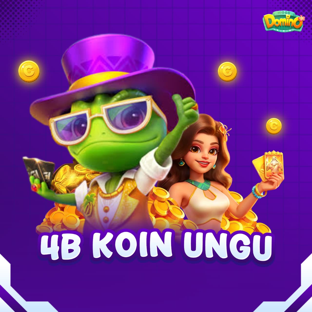 4B Koin Ungu
